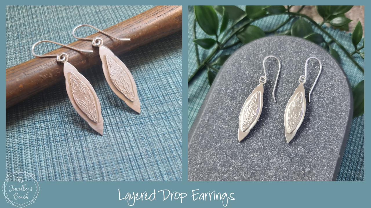 Layered Drop Earrings tutorial